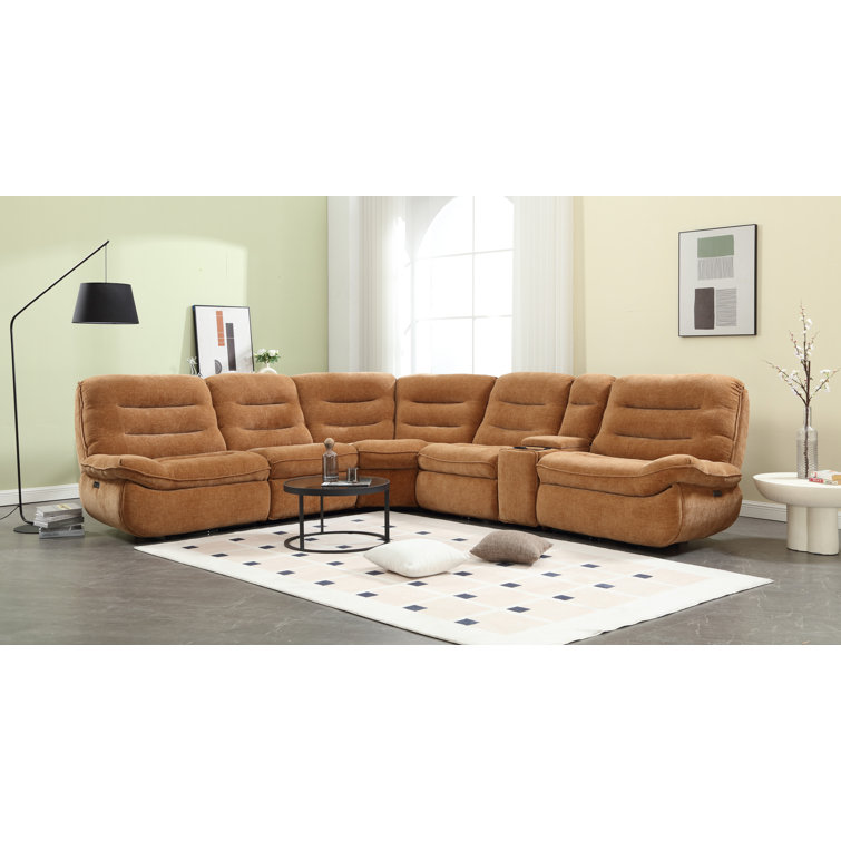 Latitude Run® 7Piece Multifunctional Stylish Zero Gravity Living Room